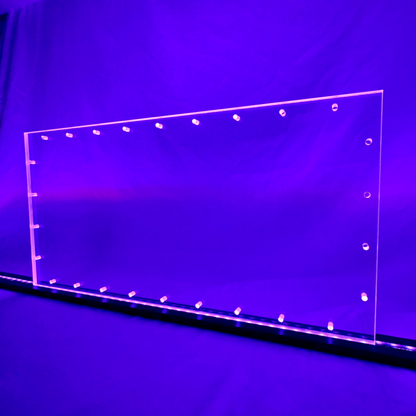 Sound Authority Plexiglass - 24" x 12" Blank Acrylic Window For Subwoofer Box