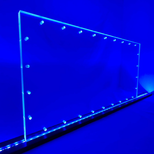 Sound Authority Plexiglass - 24" x 12" Blank Acrylic Window For Subwoofer Box