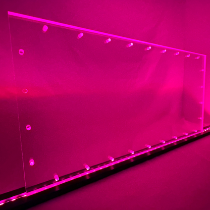 Sound Authority Plexiglass - 30" x 15" Blank Acrylic Window For Subwoofer Box