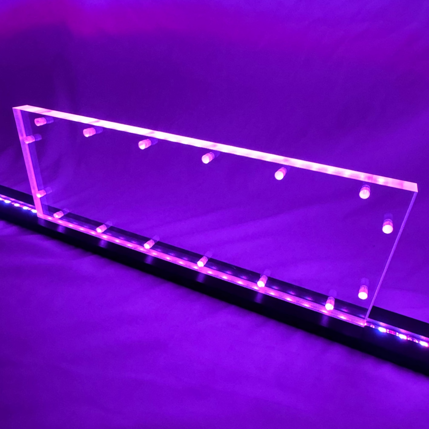 Sound Authority Plexiglass - 15" x 5" Blank Acrylic Window For Subwoofer Box