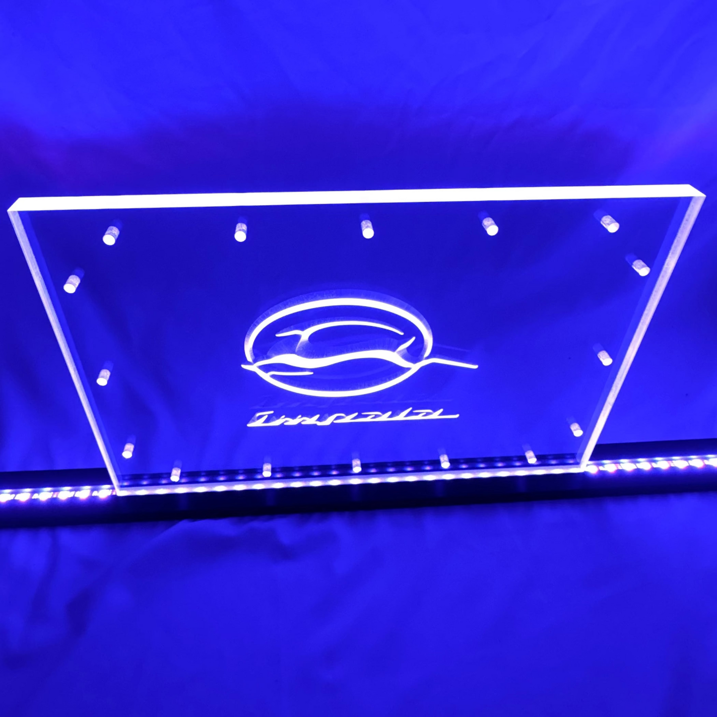 Sound Authority Plexiglass - 15" x 10" 3D Engraved Acrylic Window For Subwoofer Box