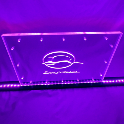 Sound Authority Plexiglass - 15" x 10" 3D Engraved Acrylic Window For Subwoofer Box