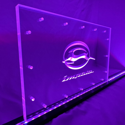 Sound Authority Plexiglass - 15" x 10" 3D Engraved Acrylic Window For Subwoofer Box