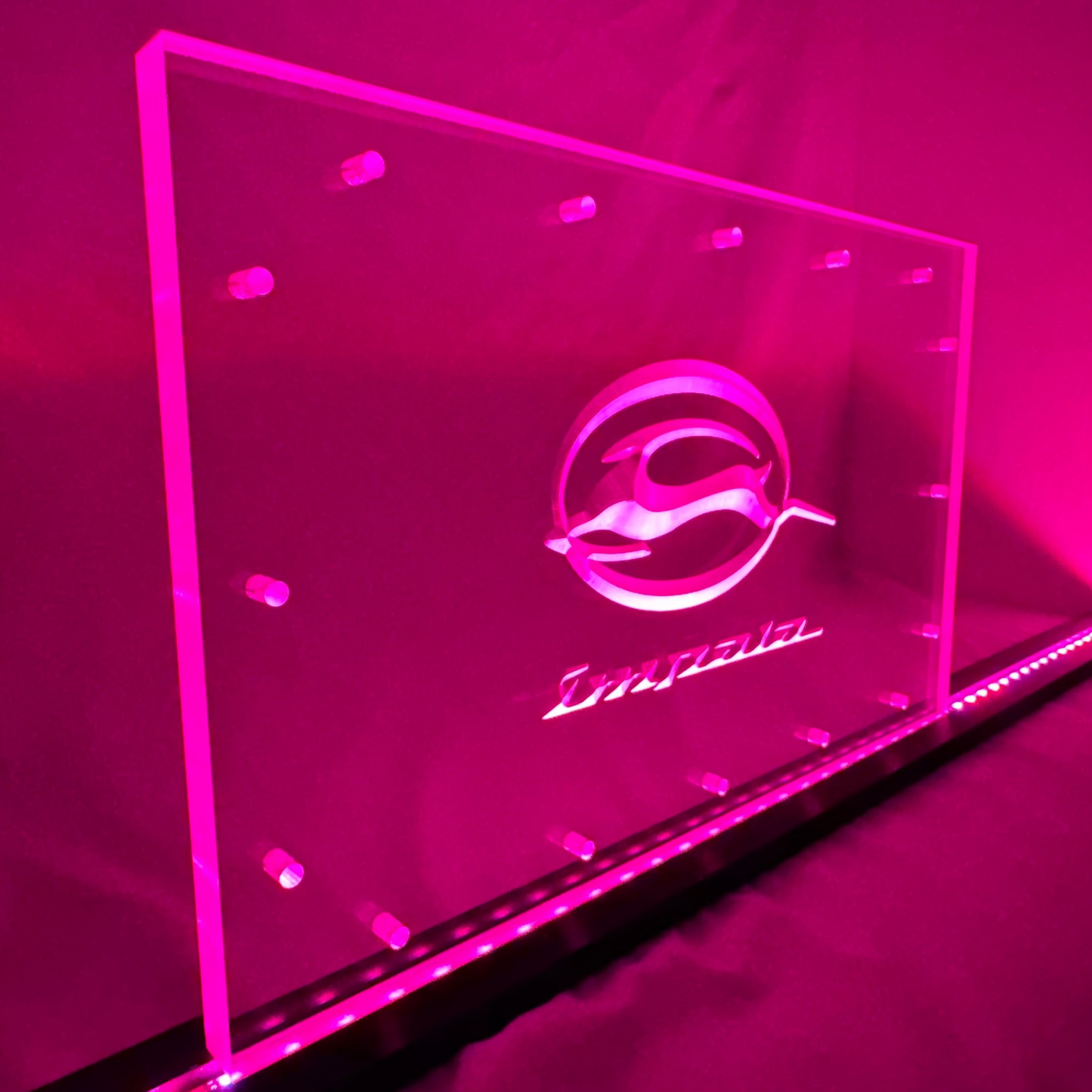 Sound Authority Plexiglass - 15" x 10" 3D Engraved Acrylic Window For Subwoofer Box