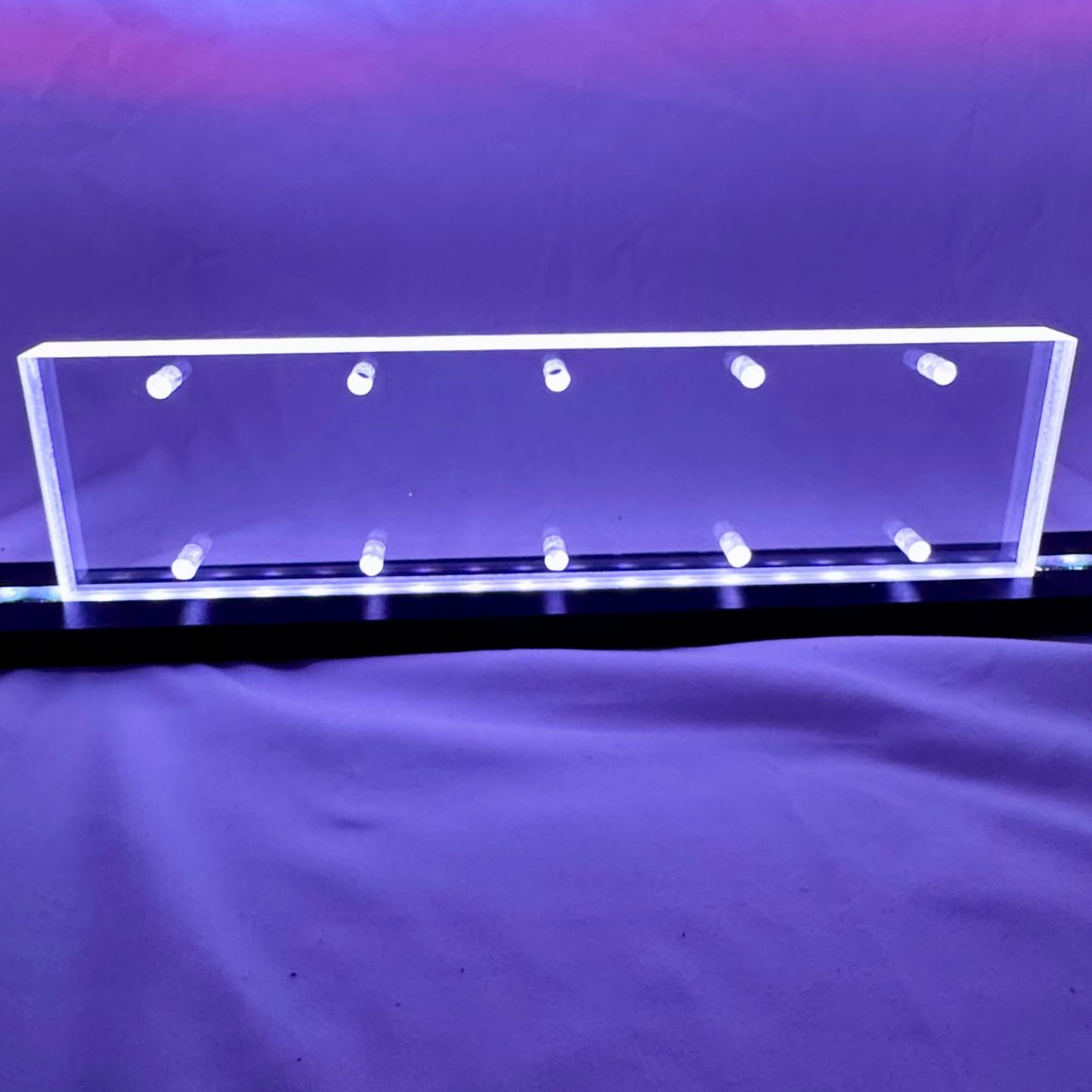 Sound Authority Plexiglass - 12" x 3" Blank Acrylic Window For Subwoofer Box