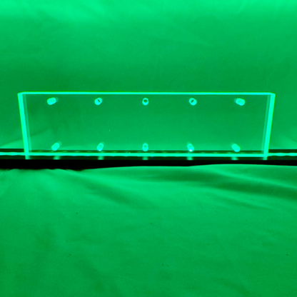 Sound Authority Plexiglass - 12" x 3" Blank Acrylic Window For Subwoofer Box