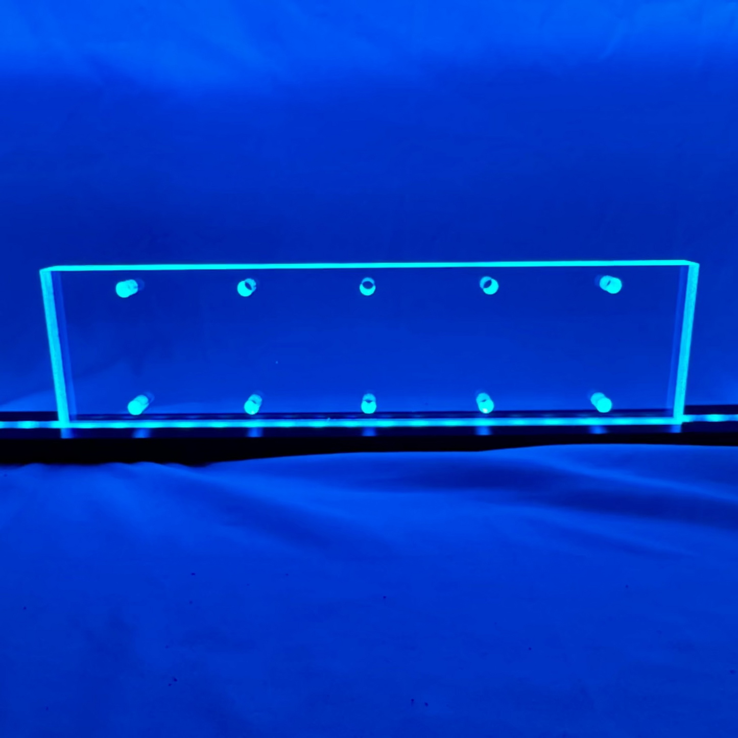 Sound Authority Plexiglass - 12" x 3" Blank Acrylic Window For Subwoofer Box