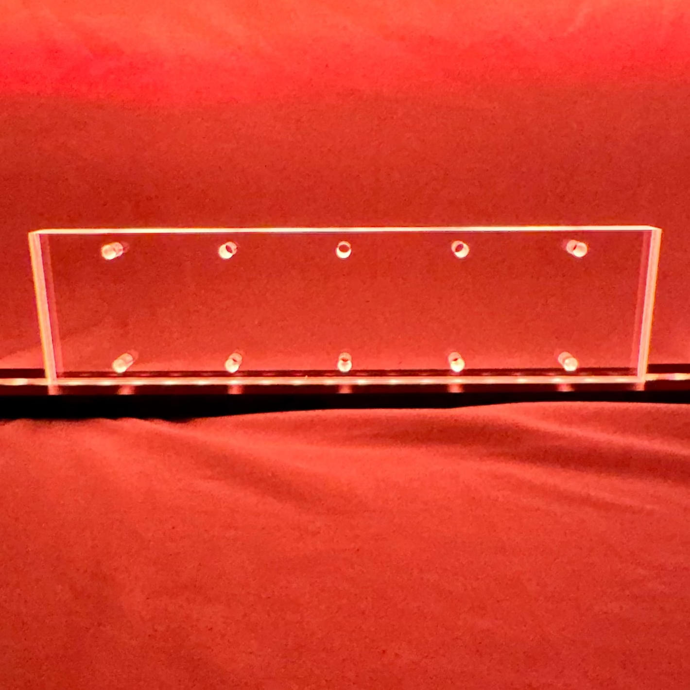 Sound Authority Plexiglass - 12" x 3" Blank Acrylic Window For Subwoofer Box