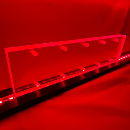 Sound Authority Plexiglass - 12" x 3" Blank Acrylic Window For Subwoofer Box