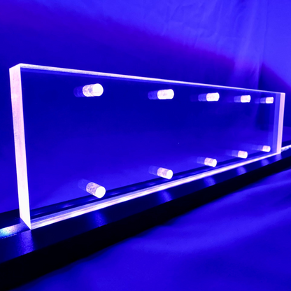 Sound Authority Plexiglass - 12" x 3" Blank Acrylic Window For Subwoofer Box