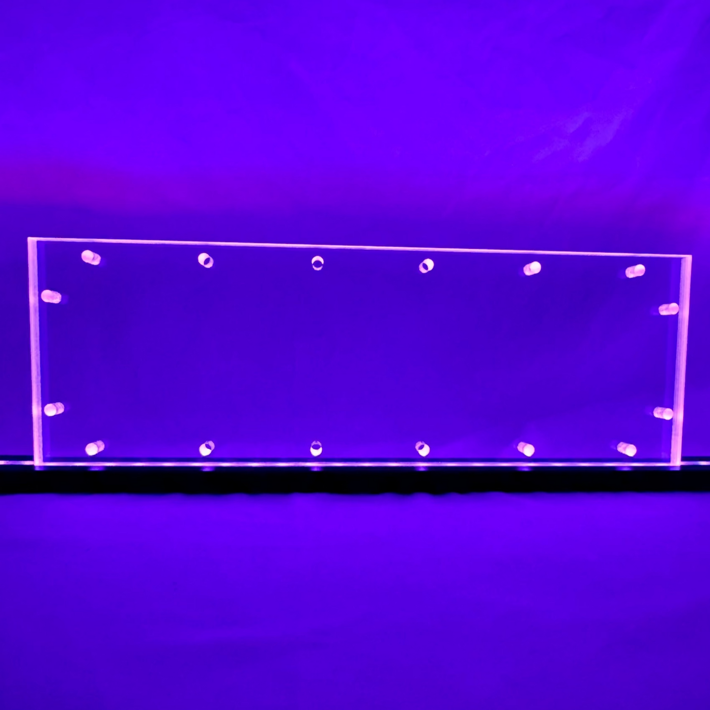 Sound Authority Plexiglass - 15" x 5" Blank Acrylic Window For Subwoofer Box