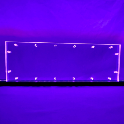 Sound Authority Plexiglass - 15" x 5" Blank Acrylic Window For Subwoofer Box