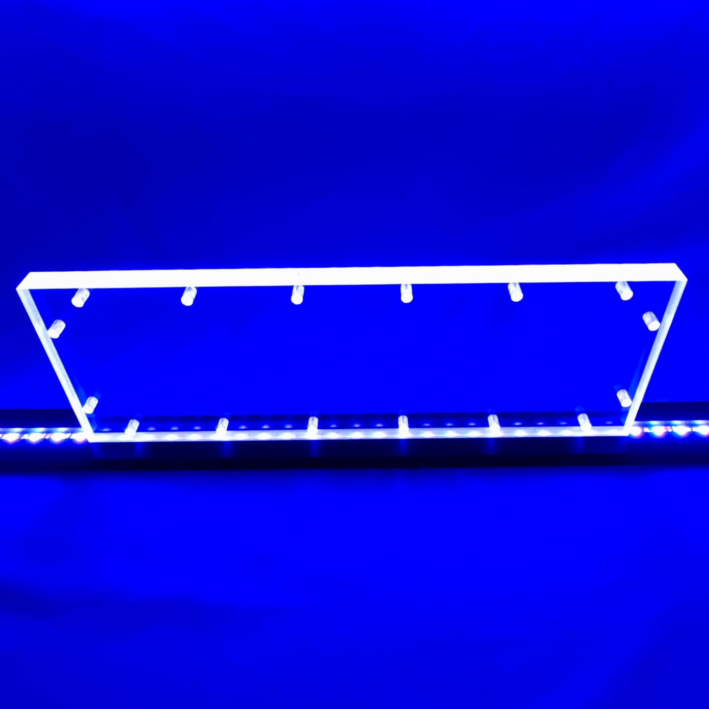 Sound Authority Plexiglass - 15" x 5" Blank Acrylic Window For Subwoofer Box