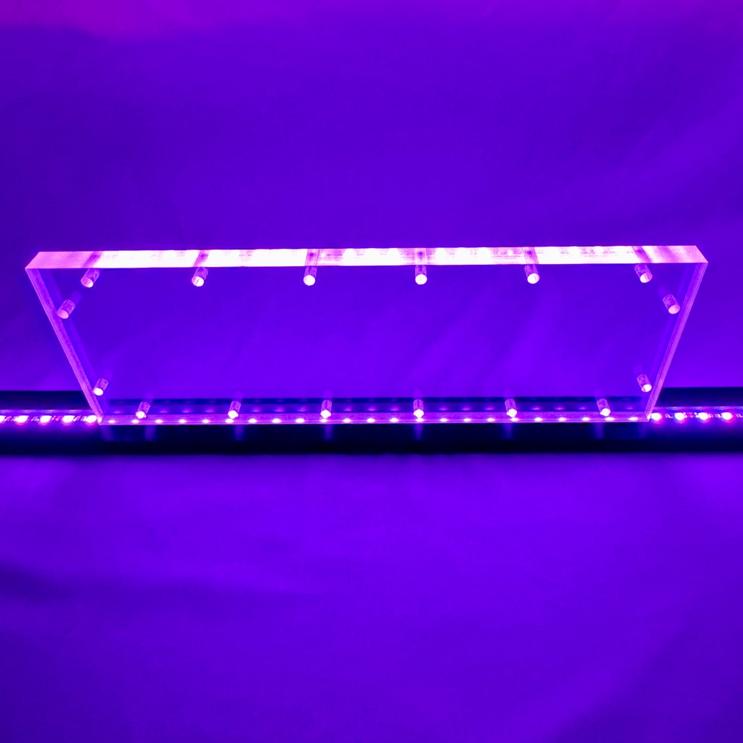 Sound Authority Plexiglass - 15" x 5" Blank Acrylic Window For Subwoofer Box