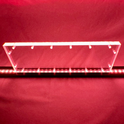 Sound Authority Plexiglass - 15" x 5" Blank Acrylic Window For Subwoofer Box