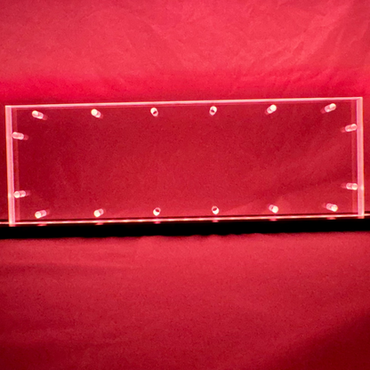 Sound Authority Plexiglass - 15" x 5" Blank Acrylic Window For Subwoofer Box