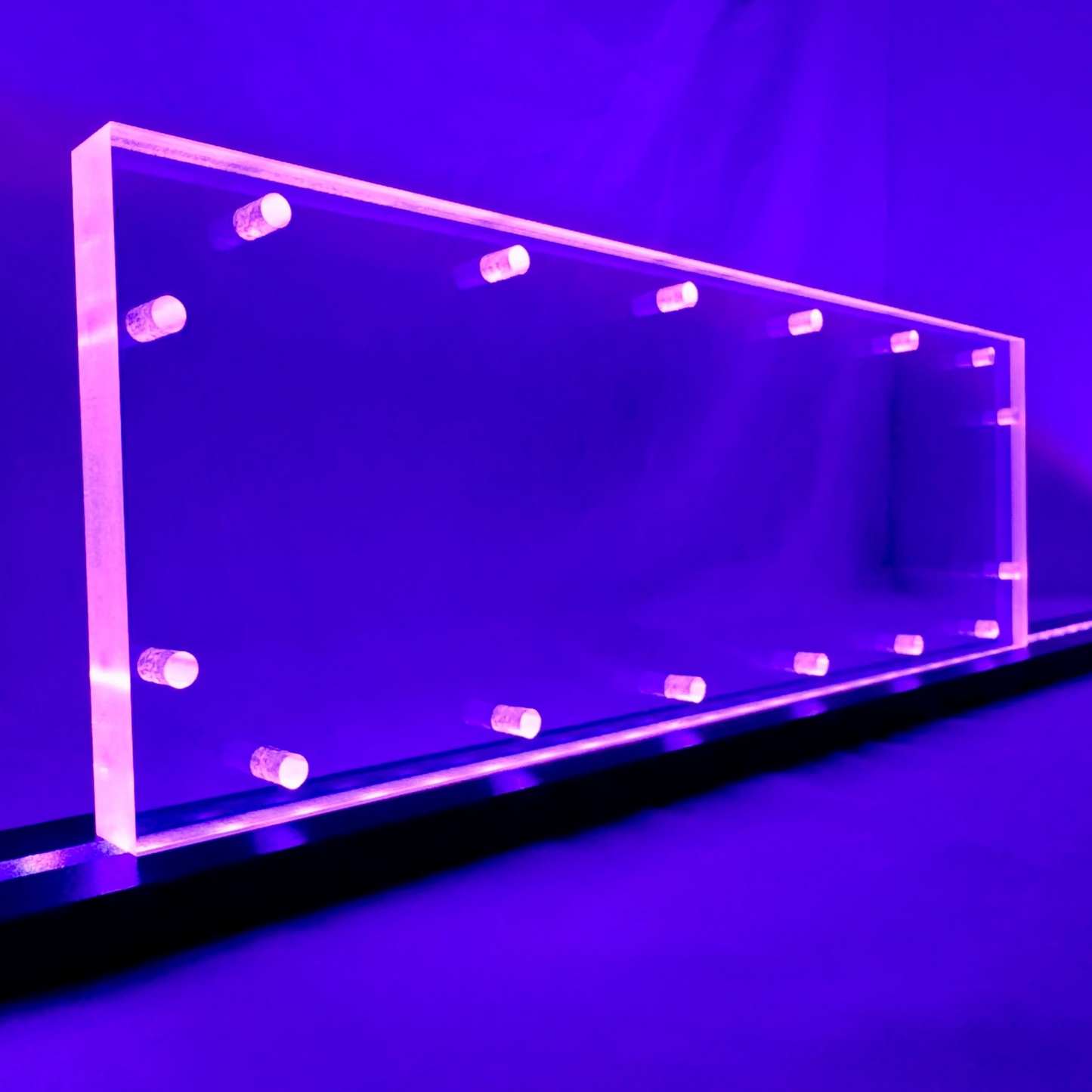 Sound Authority Plexiglass - 15" x 5" Blank Acrylic Window For Subwoofer Box