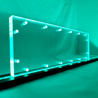 Sound Authority Plexiglass - 15" x 5" Blank Acrylic Window For Subwoofer Box