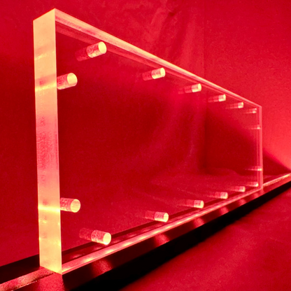 Sound Authority Plexiglass - 15" x 5" Blank Acrylic Window For Subwoofer Box