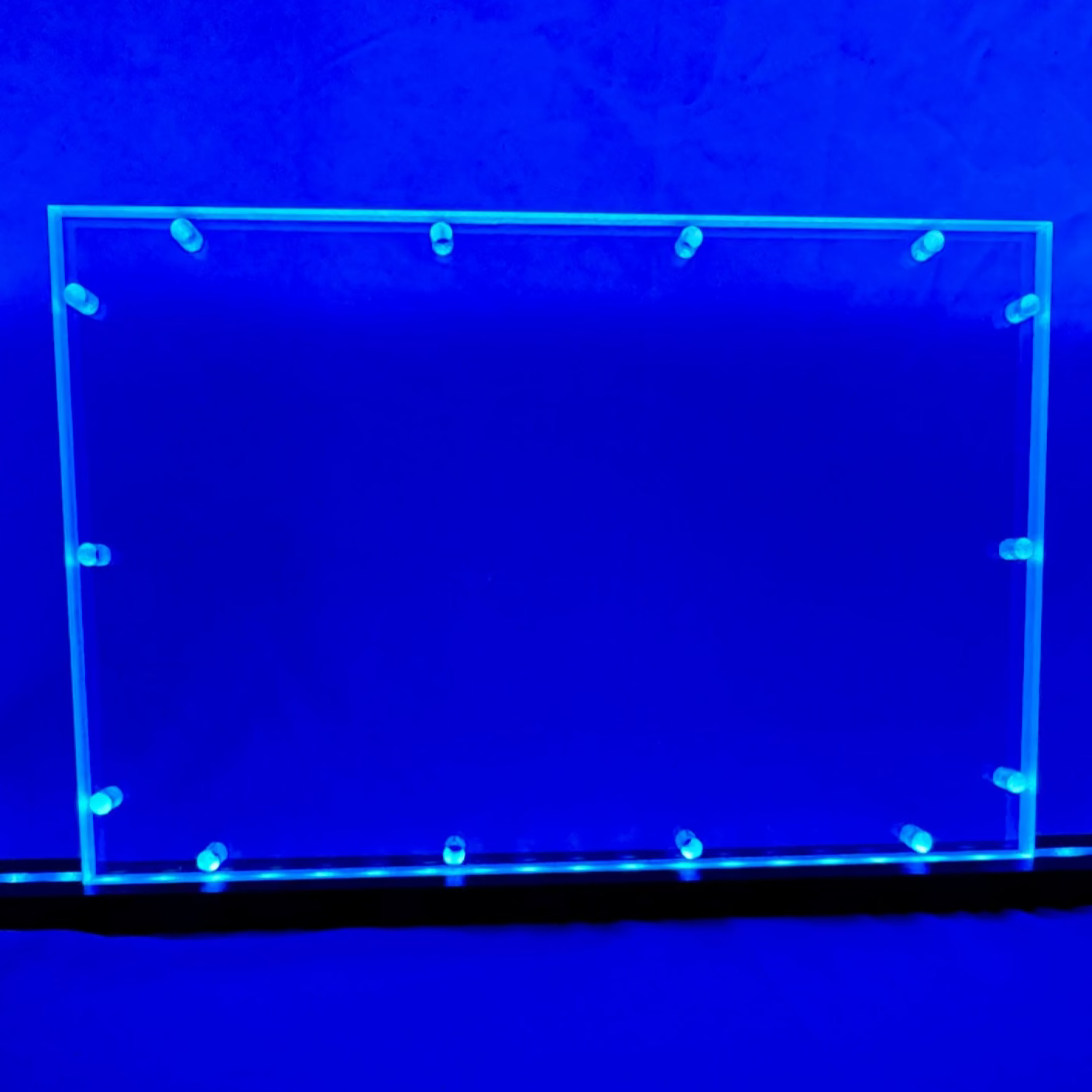 Sound Authority Plexiglass - 12" x 8" Blank Acrylic Window For Subwoofer Box