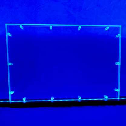 Sound Authority Plexiglass - 12" x 8" Blank Acrylic Window For Subwoofer Box