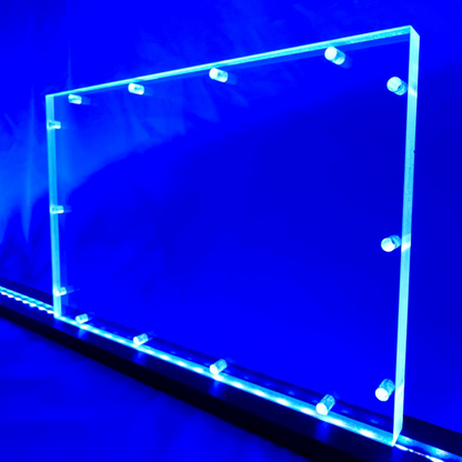 Sound Authority Plexiglass - 12" x 8" Blank Acrylic Window For Subwoofer Box