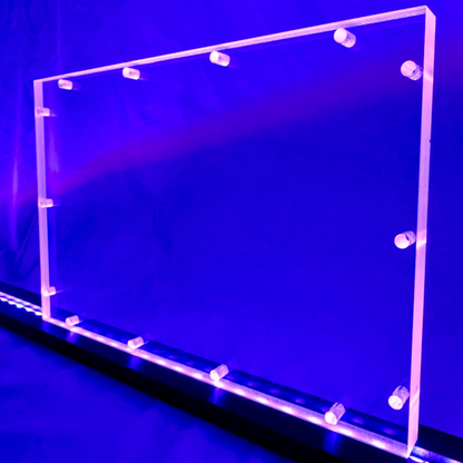 Sound Authority Plexiglass - 12" x 8" Blank Acrylic Window For Subwoofer Box