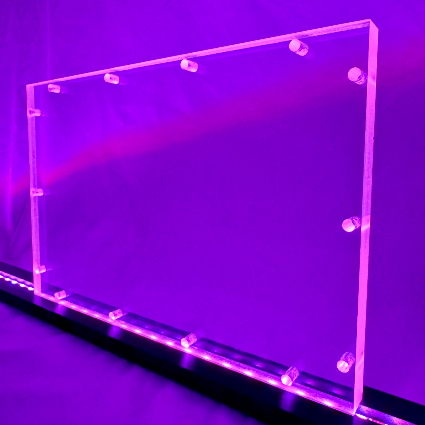 Sound Authority Plexiglass - 12" x 8" Blank Acrylic Window For Subwoofer Box