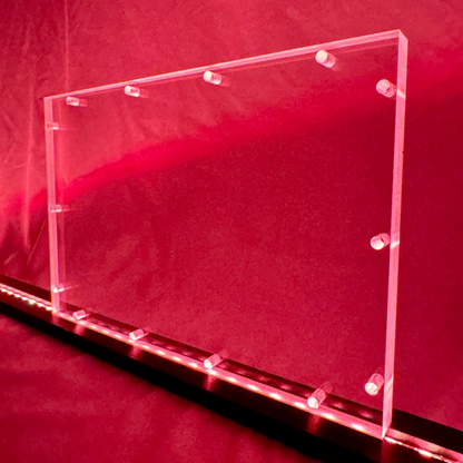 Sound Authority Plexiglass - 12" x 8" Blank Acrylic Window For Subwoofer Box