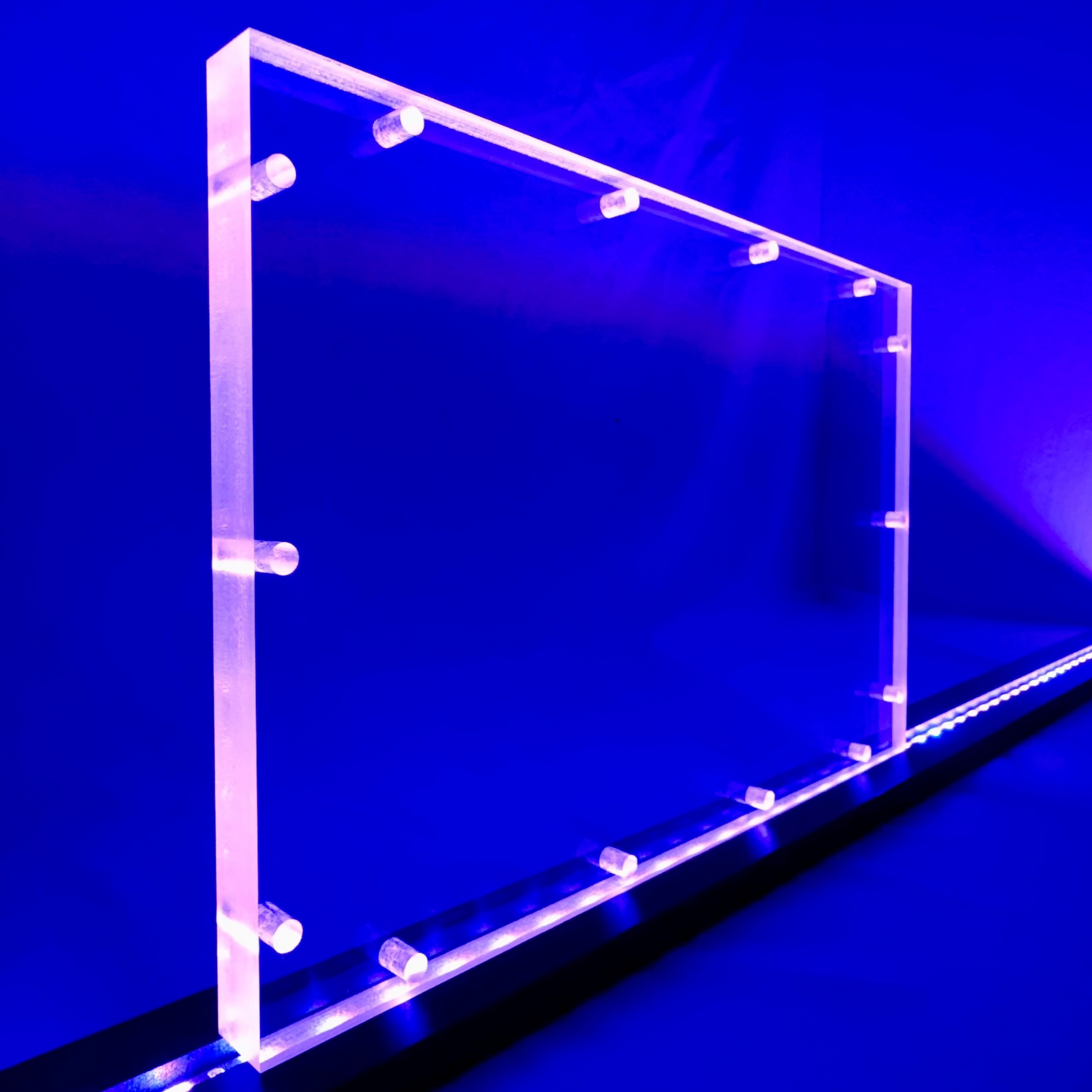 Sound Authority Plexiglass - 12" x 8" Blank Acrylic Window For Subwoofer Box