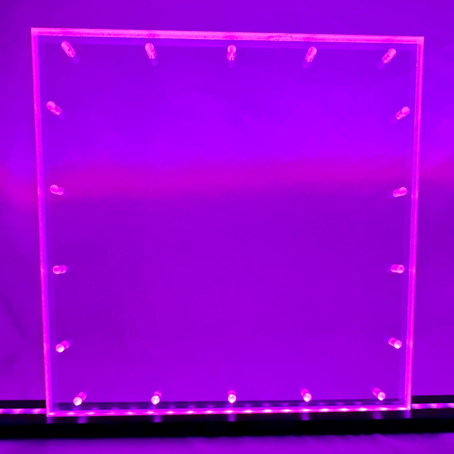 Sound Authority Plexiglass - 12" x 12" Blank Acrylic Window For Subwoofer Box