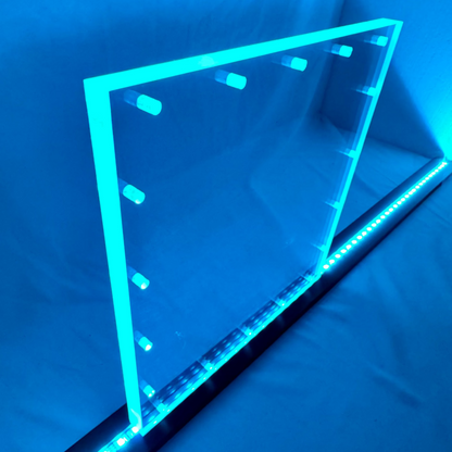 Sound Authority Plexiglass - 12" x 12" Blank Acrylic Window For Subwoofer Box