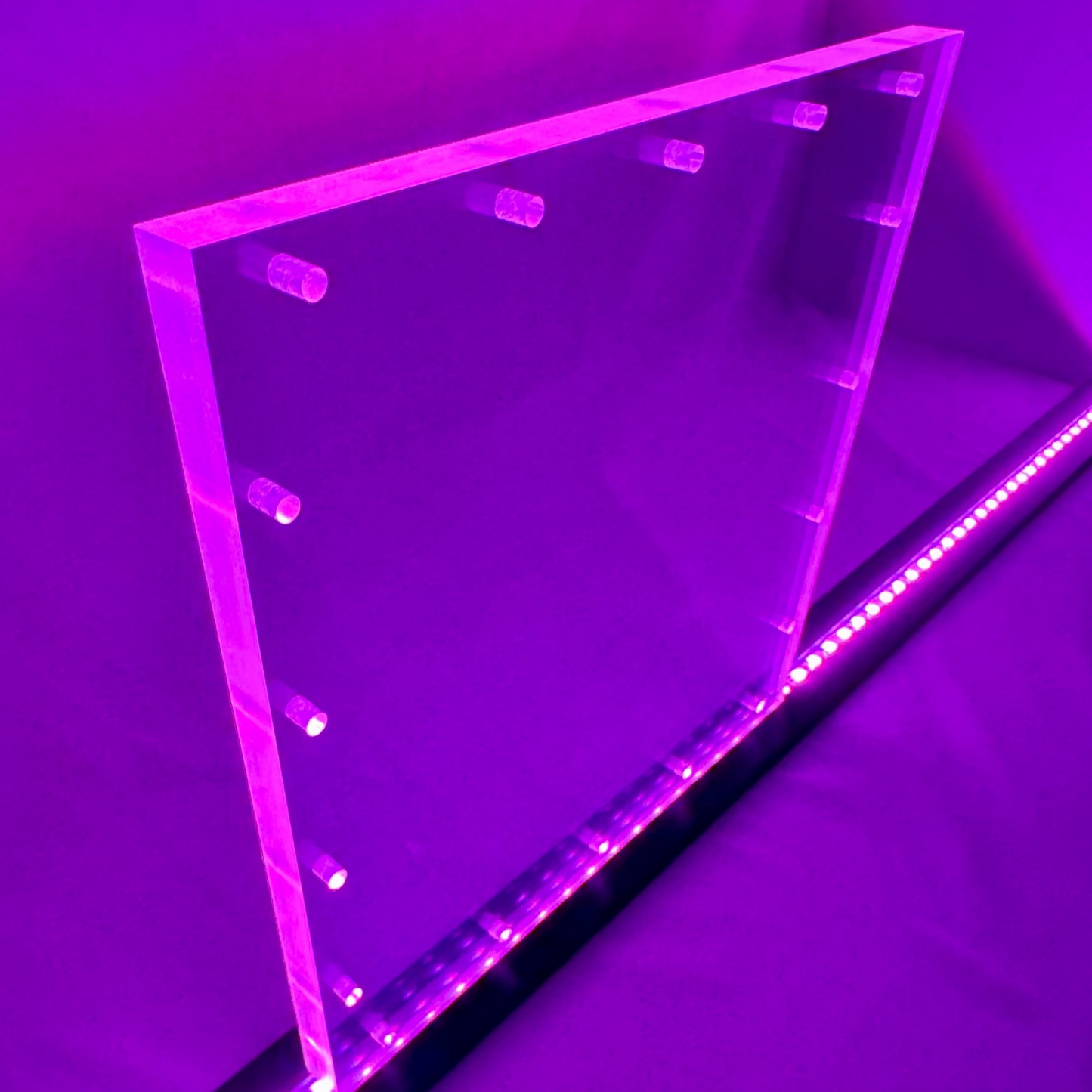 Sound Authority Plexiglass - 12" x 12" Blank Acrylic Window For Subwoofer Box
