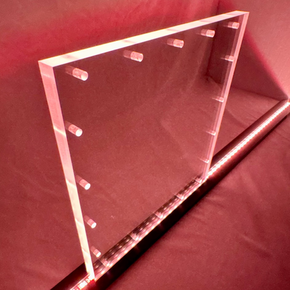 Sound Authority Plexiglass - 12" x 12" Blank Acrylic Window For Subwoofer Box