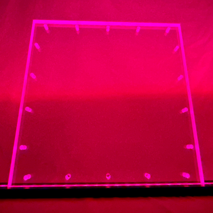 Sound Authority Plexiglass - 12" x 12" Blank Acrylic Window For Subwoofer Box