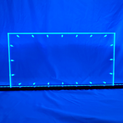 Sound Authority Plexiglass - 20" x 10" Blank Acrylic Window For Subwoofer Box
