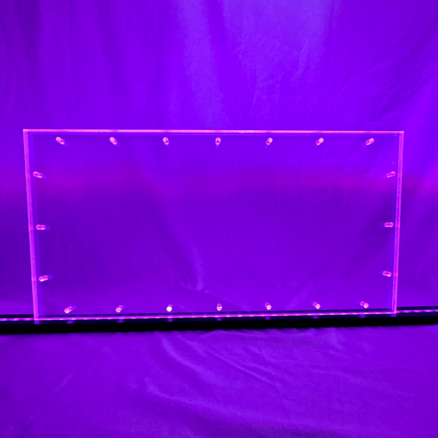 Sound Authority Plexiglass - 20" x 10" Blank Acrylic Window For Subwoofer Box