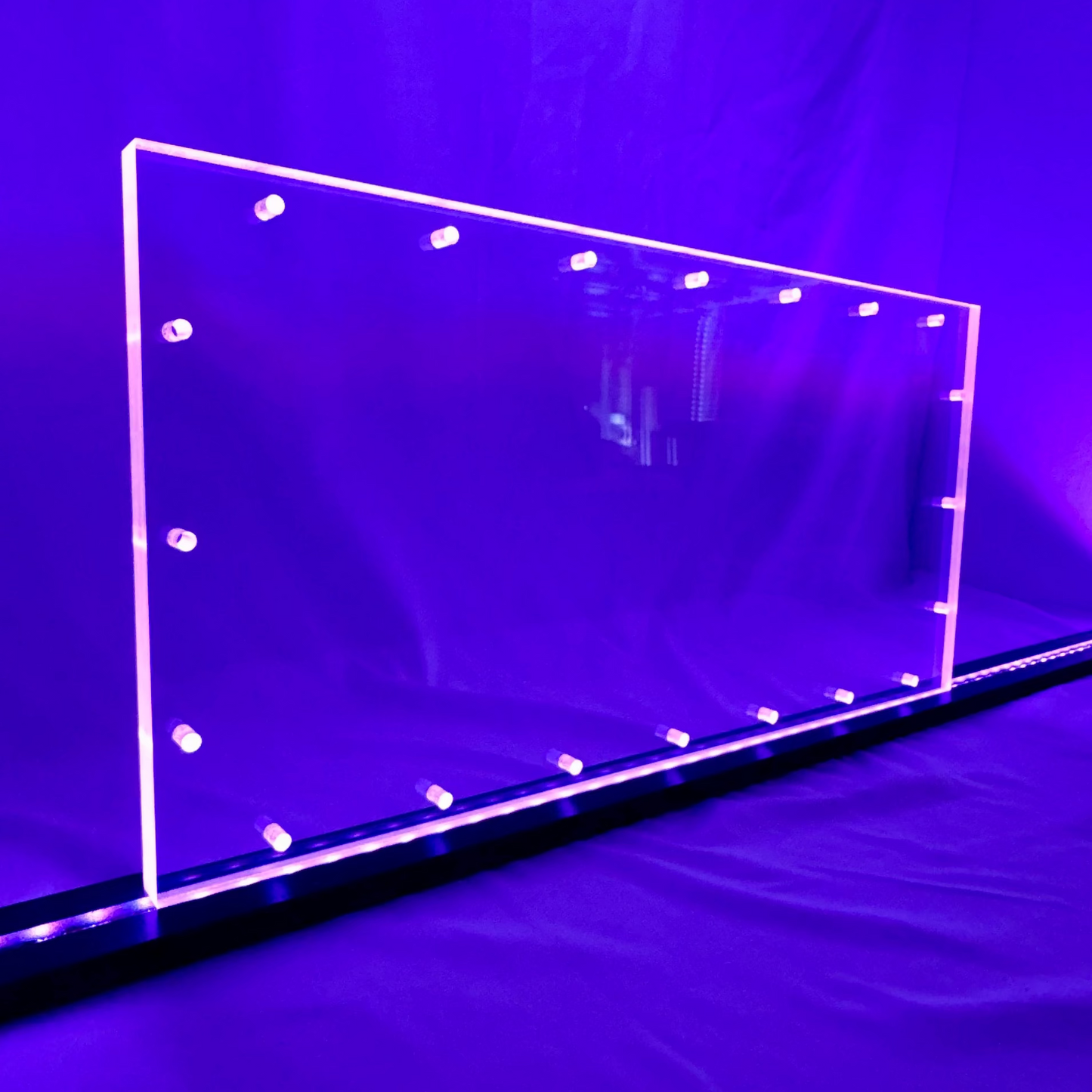 Sound Authority Plexiglass - 20" x 10" Blank Acrylic Window For Subwoofer Box