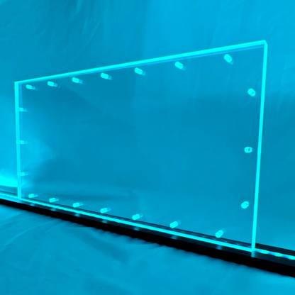 Sound Authority Plexiglass - 20" x 10" Blank Acrylic Window For Subwoofer Box