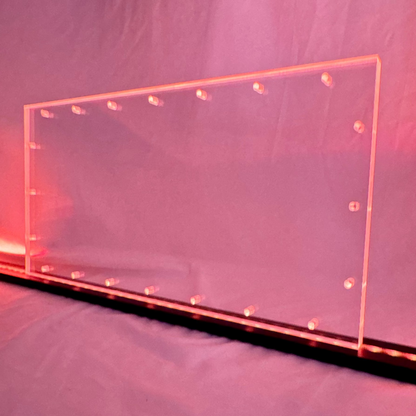 Sound Authority Plexiglass - 20" x 10" Blank Acrylic Window For Subwoofer Box