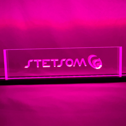 Sound Authority Plexiglass - 12" x 3" 3D Engraved Acrylic Window For Subwoofer Box