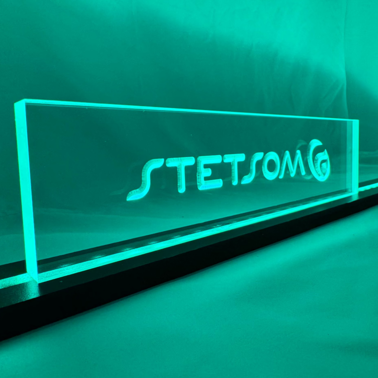 Sound Authority Plexiglass - 12" x 3" 3D Engraved Acrylic Window For Subwoofer Box