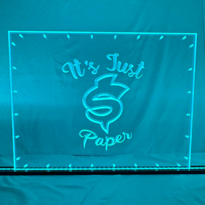 Sound Authority Plexiglass - 24" x 18" 3D Engraved Acrylic Window For Subwoofer Box