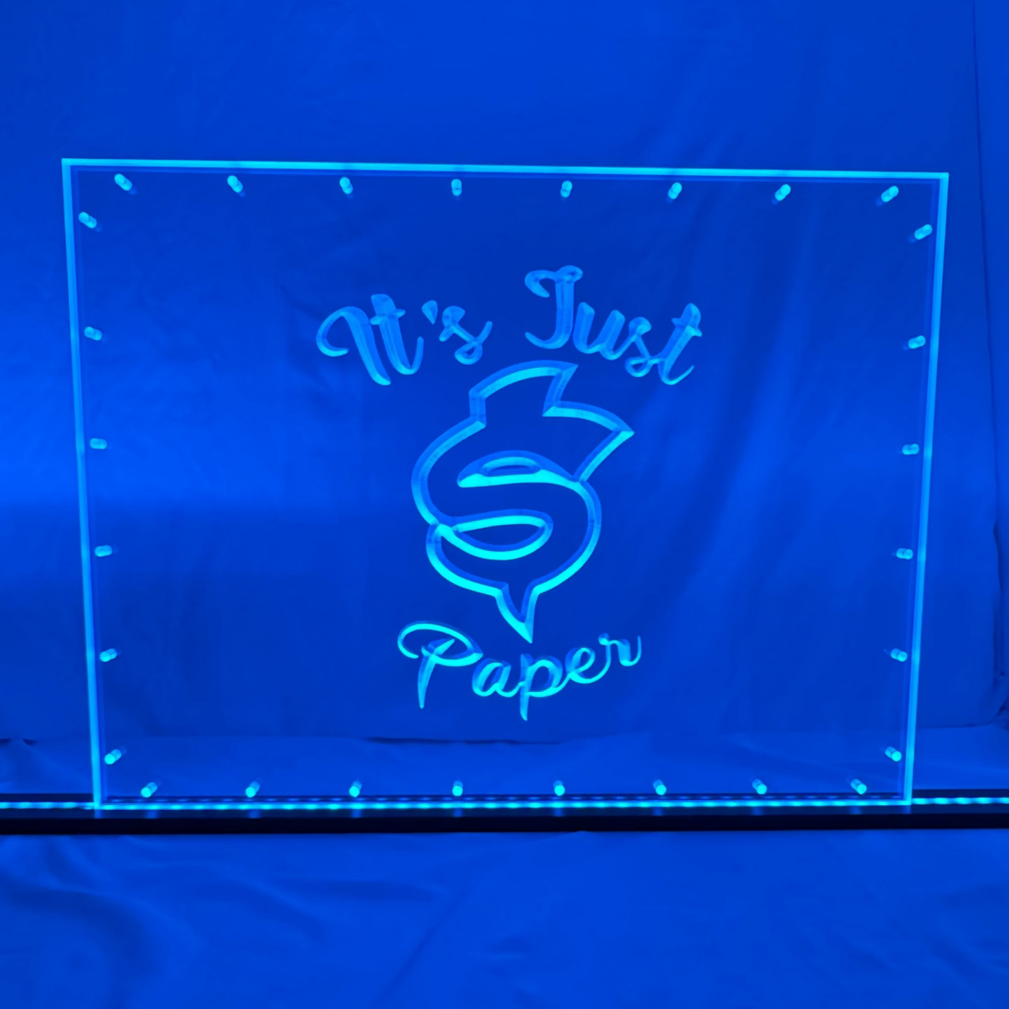 Sound Authority Plexiglass - 24" x 18" 3D Engraved Acrylic Window For Subwoofer Box