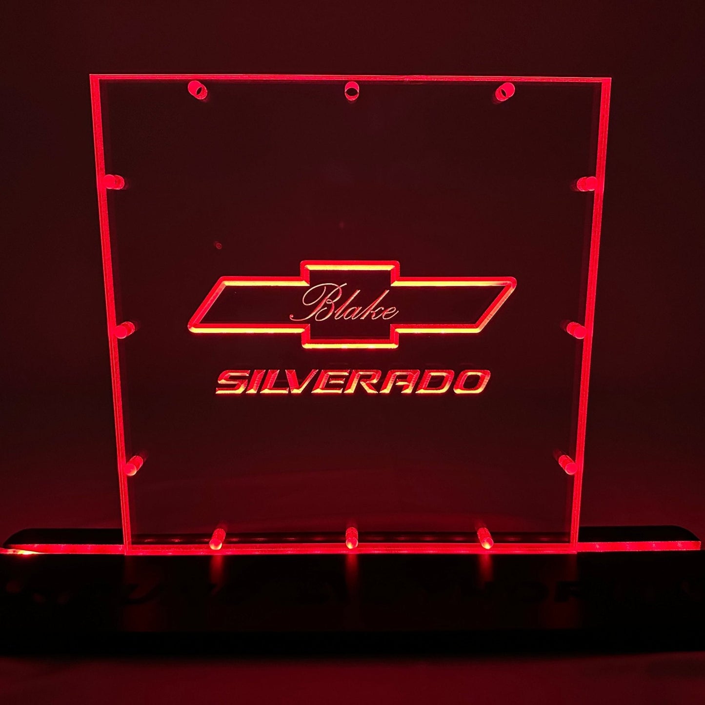 Sound Authority Plexiglass - 10" x 10" 3D Engraved Acrylic Window For Subwoofer Box