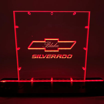 Sound Authority Plexiglass - 10" x 10" 3D Engraved Acrylic Window For Subwoofer Box