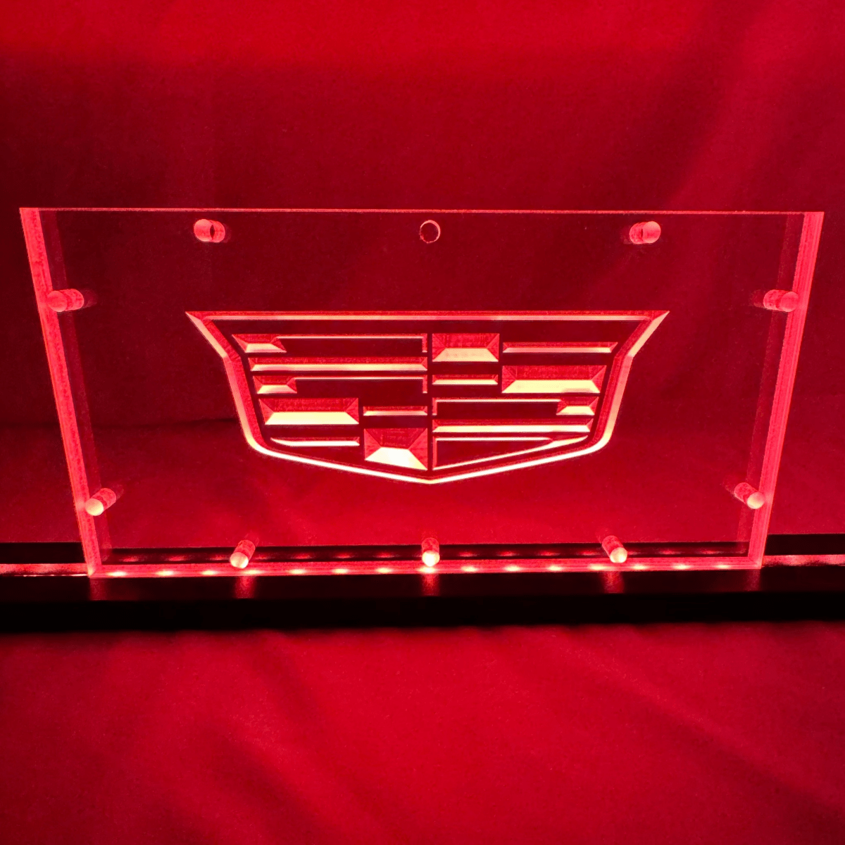 Sound Authority Plexiglass - 10" x 5" 3D Engraved Acrylic Window For Subwoofer Box - EZ DB's Designs