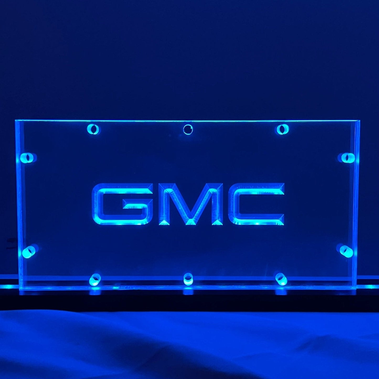 Sound Authority Plexiglass - 10" x 5" 3D Engraved Acrylic Window For Subwoofer Box