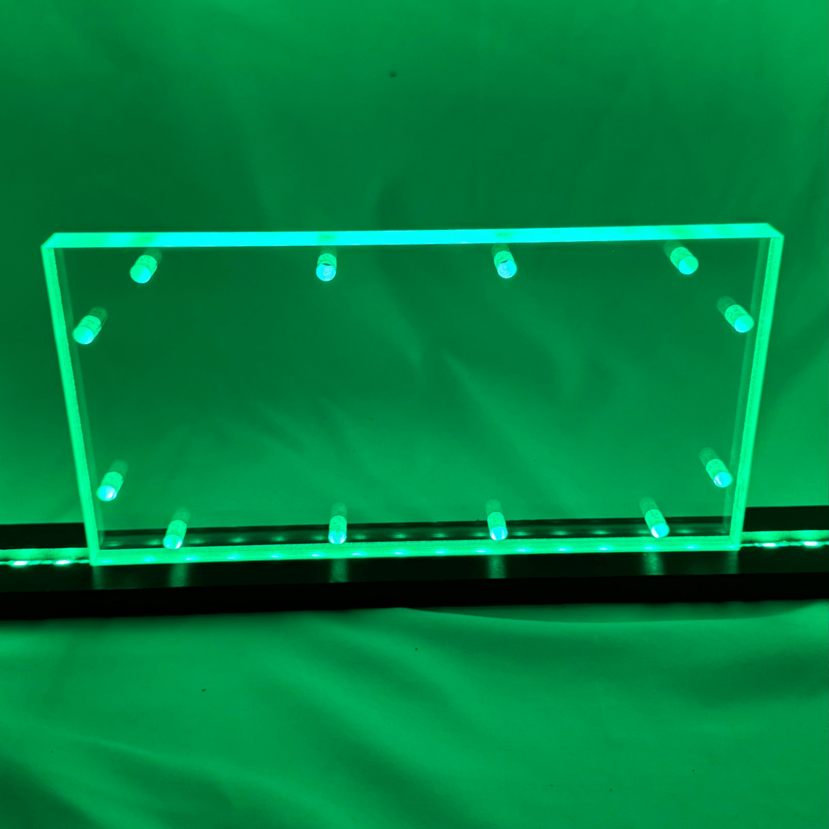 Sound Authority Plexiglass - 10" x 5" Blank Acrylic Window For Subwoofer Box - EZ DB's Designs