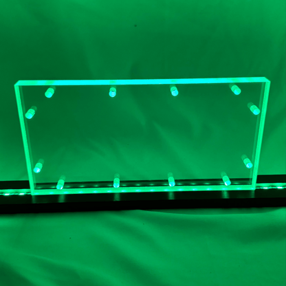 Sound Authority Plexiglass - 10" x 5" Blank Acrylic Window For Subwoofer Box - EZ DB's Designs
